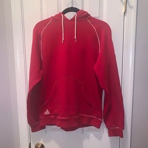 Red Addidas Sweatshirt